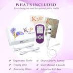 K-fit Kegel Toner for Women - Electric Pelvic Muscle Exerciser for Automatic Kegels, Incontinence Stimulator