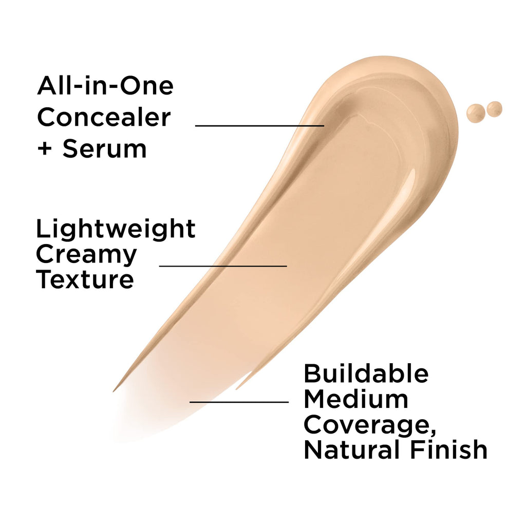 IT Cosmetics Bye Bye Dark Spots Concealer + Brightening Serum – 2% Niacinamide, Hyaluronic Acid & Caffeine - Medium Coverage, Natural Finish, All Skin Types – 12 Fair Warm, 0.22 fl. oz