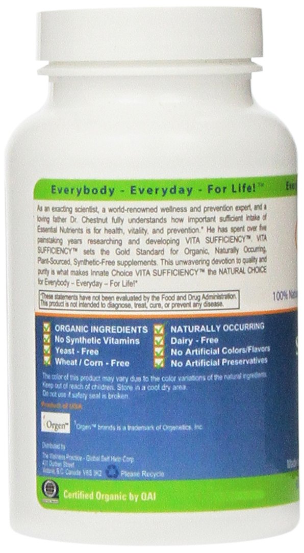 Innate Choice Vita Sufficiency, 60 vegetarian capsules