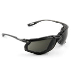 3M Safety Glasses, Virtua CCS, Pack of 1, ANSI Z87, Anti-Fog, Gray Lens, Black Frame, Corded Ear Plug Control System, Removable Foam Gasket