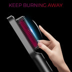 TYMO Hair Straightener Brush, Hot Comb Hair Straighteners for Women