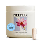 Needed. Multivitamin for Prenatal | Prenatal Multi Essentials Capsule - Pregnancy, Breastfeeding, Postpartum | Expertly-Formulated & Third-Party Tested, | 30-Day Supply