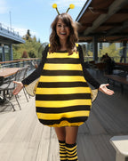 HOMELEX Bumble Bee Costume for Women Halloween Outfit