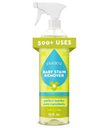 Puracy Stain Remover, Travel and Laundry Stain Cleaner for Clothes, Baby Essentials, Kids Stains, Oil and Fabric Spot Cleaner (Baby Stain Remover Spray, 16 fl oz)