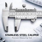 Simhevn Electronic Digital Caliper, inch/Millimeter/Fraction Conversion,LCD Screen displays 0-6" Caliper Measuring Tool, Automatic Shutdown, Suitable for DIY/Jewelry Measurement