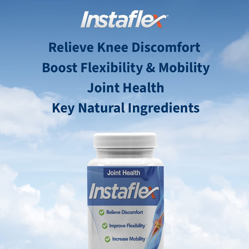Instaflex Joint Support Supplement for Men and Women - Glucosamine, MSM, White Willow, Turmeric, Ginger, Cayenne, Hyaluronic Acid - 42 Capsules
