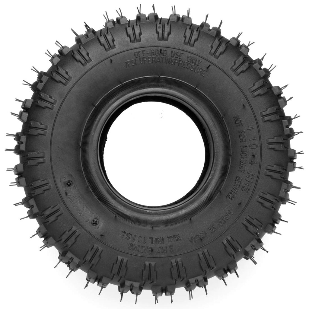FVRITO 4.10-4 4.10/3.50-4 Tire with Inner Tube for Lawn Mowers Snow Blower