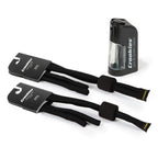 Croakies Lycra Suiters Floater Glasses Strap and Glasses Cleaner Kit, Black