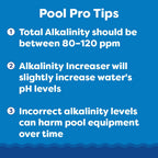 In The Swim pH Increaser and Alkalinity Increaser Bundle: Includes 25 Pound Bucket of pH Increaser and 25 Pound Bucket of Alkalinity Increaser - for Perfectly Balanced Swimming Pool Water