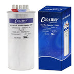 80/7.5 uF 80+7.5 MFD ±5% 370V or 440V Dual Run Start ac Capacitor for ac 80 7.5 CBB65r CBB65b and 370 440 vac Air Conditioner Capacitor for Motor Start or Heat Pump, Condenser, Pool Pump