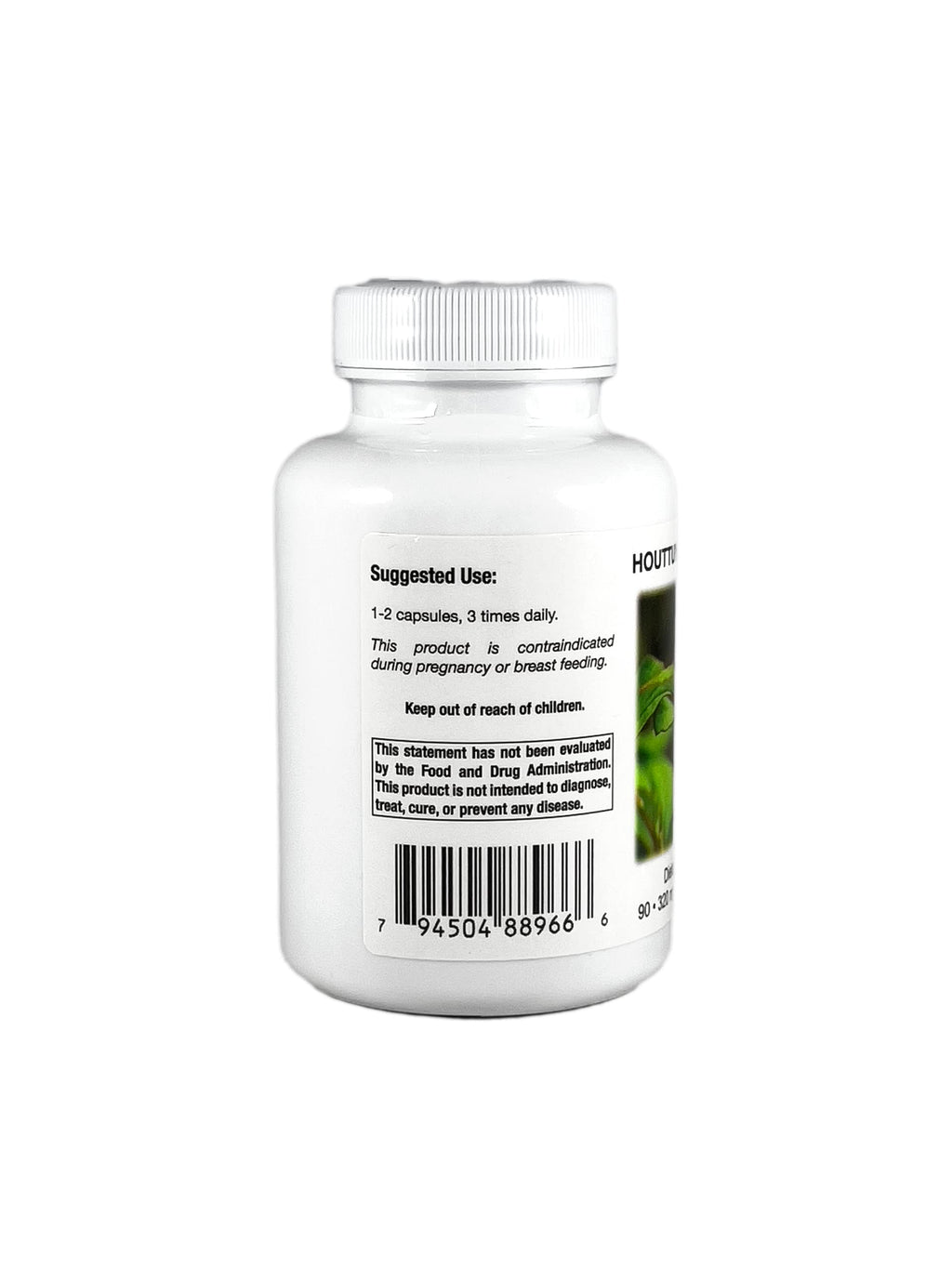Supreme Nutrition Houttuynia Supreme, 90 Pure Herb Vegetarian Capsules