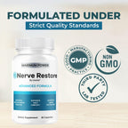 (3 Pack) Nerve Restore - Nerve Restore Advanced Formula Capsules Natural Premium Formula, Daily Pills Support Comfort, Nerve Restored Vitamins Health Wellness, 180 Capsules for 3 Months