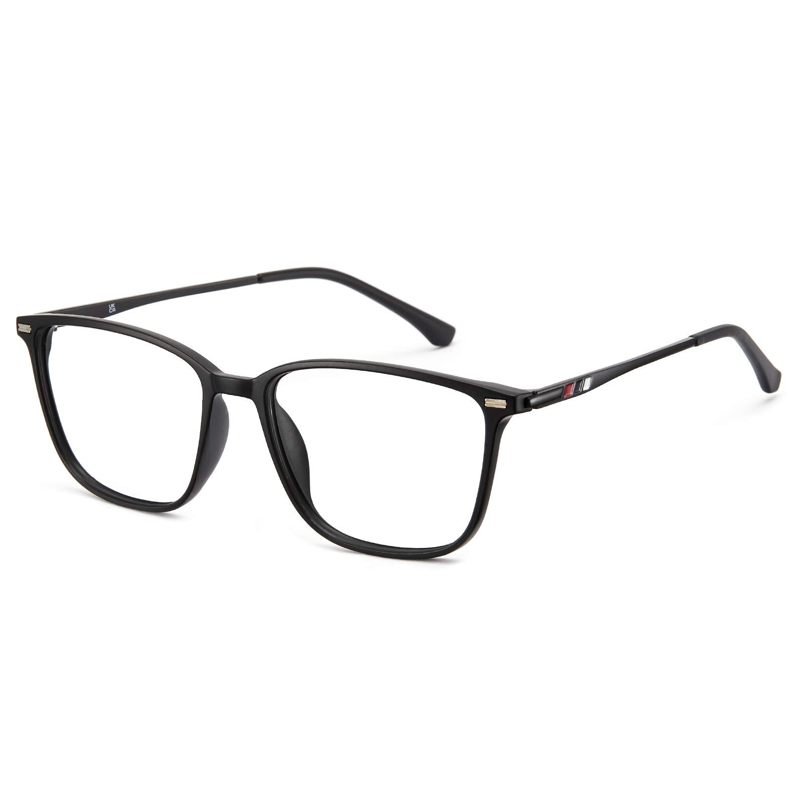 Cyxus Blue Light Blocking Glasses Men Woman Square TR90 Frame Anti Eyestrain Office Computer Gaming Study 8208