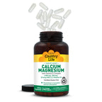 Country Life Target-Mins Calcium Magnesium with Vitamin D-Complex, 1000mg/500mg/10mcg, 240 Vegan Capsules, Certified Gluten Free, Certified Vegan