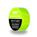 SWRT Reflective Tape 2 Inch x 160 Feet DOT-C2 Shining Star Fade Resistant Green Reflective Tape Outdoor Waterproof Strong Adhesive Safety Warning Tape Reflector Conspicuity Tape for Trailer Truck Bike