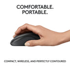 Logitech M240 Compact Silent Bluetooth Wireless Mouse - Graphite
