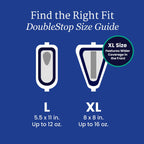 NorthShore DoubleStop XL Male Guards for Men, Case/72 (4/18s)