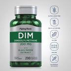 Piping Rock DIM Supplement | 200 mg | 200 Capsules