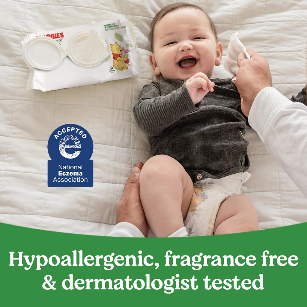 Huggies Natural Care Sensitive Baby Wipes, Unscented, 3 Packs, 528 Wipes