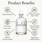 Überlube Luxury Lubricant | Latex-Safe Natural Silicone Lube with Vitamin E | Unscented, Flavorless, Zero Residue, Works Underwater - 112ml