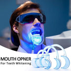 Dental Cheek Retractor C Shape Mouth Opener Size S,M,L, Pack of 3 (Blue, 3PCS-S/M/L)