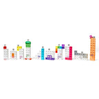 hand2mind Numberblocks MathLink Cubes 11-20 Activity Set, 30 Numberblocks Activities Linked to TV Episodes, 155 NumberBlocks MathLink Cubes, Numberblocks Toys, Math Cubes, Homeschool Supplies