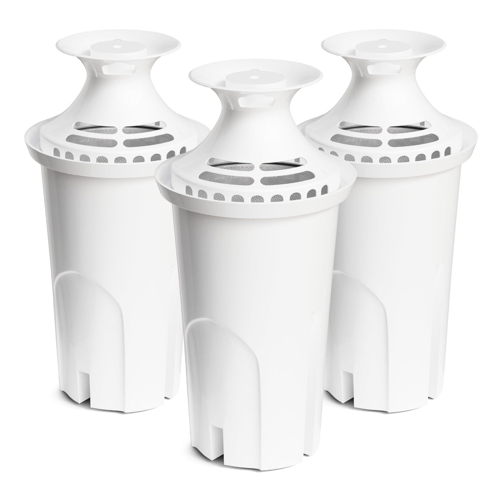 Water Filter Replacement Compatible with Brita Water Pitchers and Dispensers, by DESENRUIS for Classic 35557, OB03, Mavea 107007, Reduce Chlorine and Bad Taste, BPA free, Pack of 3