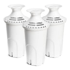 Water Filter Replacement Compatible with Brita Water Pitchers and Dispensers, by DESENRUIS for Classic 35557, OB03, Mavea 107007, Reduce Chlorine and Bad Taste, BPA free, Pack of 3