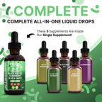 Clean Nutra Oil of Oregano Drops Black Seed Oil Elderberry Vitamin D D3 K2 Olive Garlic Immune Support Supplement Wellness Formula Zinc Supplements Liquid 2 Fl Oz BotaniGuard Vegan, Non-GMO