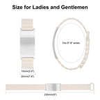 YOUNIFLARE Personalized Medical Alert Bracelet, Pink/Beige - Rose Gold