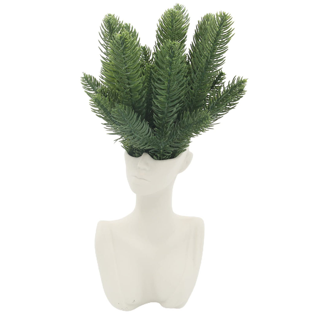 Hananona 50 Pcs Artificial Pine Needles Branches, Christmas Evergreen Picks