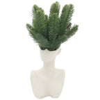 Hananona 50 Pcs Artificial Pine Needles Branches, Christmas Evergreen Picks