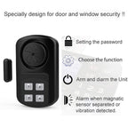 HENDUN Outdoor Door Alarm with Remote Keypad, Waterproof IP67,Inground Pool Safety Alarm,Gate Open Sensor, 140 dB Super Loud, Prying Door Entrance Alert (1 Pack)