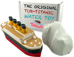 The Original 6 inch Floating Titanic Bath Toy from Tubtastic with free large Iceberg. Bath toy, Pool toy, RMS Titanic.