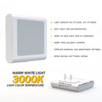 MAZ-TEK Plug-in Led Night Light with Auto Dusk to Dawn Sensor,Adjustable Brightness Warm White Lights for Hallway,Bedroom, Kids Room, Kitchen, Stairway, 2 Pack