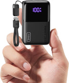INIU Mini Portable Charger, Small 10000mAh 45W Fast Charging Power Bank