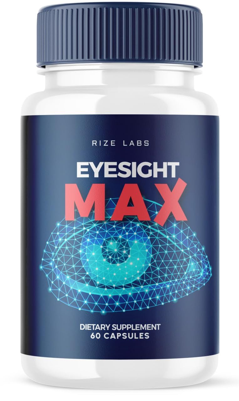rize labs Eyesight Max Vision Supplement, All-Natural Capsules for The Rapid Improvement of Health and Better Ability to Focus, Support Healthy Eye Functions (60 Capsules)