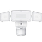 LEPOWER LED Security Lights Motion Sensor Light Outdoor, 38W 4200LM Light, 5500K, IP65 Waterproof, 3 Head Detected Flood Light for Garage, Yard, Porch (White)