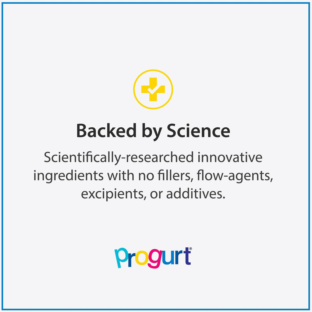 PROGURT Probiotic Sachets 1 Trillion CFU – Human Probiotic Isolate, Shelf Stable Powder – Gut Health, Bloating & Immune Support – Vegan, Gluten Free – 5 Pack