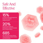 Create Creatine Monohydrate Gummies for Men & Women, Boost Focus, Strength, and Endurance, Anti-Melting Formula, Vegan, Gluten-Free, Non-GMO, 1.5g of Creatine per Gummy (Watermelon)