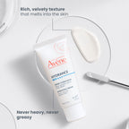 Avène Hydrance RICH Hydrating Cream, Daily Face Moisturizer, Soothes feelings of skin tightness & discomfort associated with dryness, Dry skin moisturizer, Non-Comedogenic, 1.3 Oz