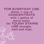 Mrs. MEYER'S CLEAN DAY Multi-Surface Cleaner Concentrate,Use to Clean Floors,Tile,Counters,Peony,32 fl. oz,(Pack of 4)