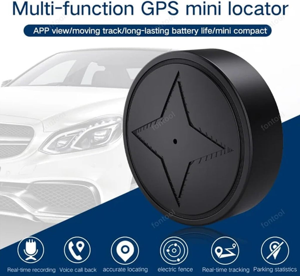 GPS Strong Magnetic Vehicle Anti-Lost Tracker, Mini GPS Tracker for Vehicles No Subscription - Smallest GPS Tracker Locator Real Time, Anti-Theft Micro Tracking Device with Free App (pg12-2)