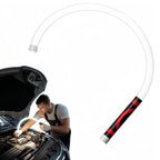 Flexible LED Flashlight Stick, 30" Bendable Mechanic Work Light Rechargeable High Lumen Professional Light 3 Lighting Modes Automotive Illumination Tool Car Repairs Inspections Tight Spaces