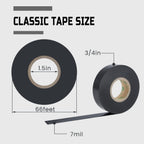 Lichamp 10-Pack Colored Electrical Tape Waterproof,3/4 inx66ft,Industrial Grade UL/CSA Listed High Temp Electrical Tape 10 Colors Electric Super Vinyl