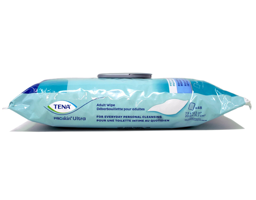 Tena Skincare Incontinence Adult Wipe Pre-Moistened Adult Washcloth 48 ea (Pack of 3)
