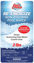 SpaChoice 2-Pounds Premium Re-Energize, Non Chlorine Pool Shock, Made in USA