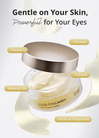 SNP 125Da Collagen + 24K Gold Perfection Eye Patch | Nourishing Under Eye Patches for Wrinkles and Dark Spots | Under Masks for Puffy Eyes and Dark Circles | Korean Collagen Skincare | 60 Patches