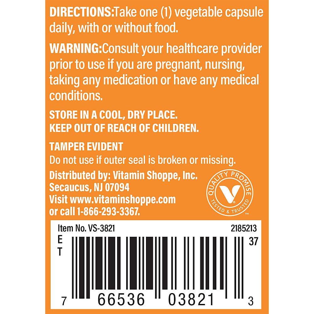 The Vitamin Shoppe Brand Ultimate 10+ Probiotics, 13B CFUs, 60 Capsules