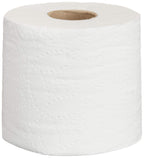 AmazonCommercial 2-Ply Ultra Plus Individually Wrapped Toilet Paper, White, Septic Safe, Compatible with Standard Dispensers, 400 Sheets per Roll (24 Rolls), 4.1 x 3.6 Sheet